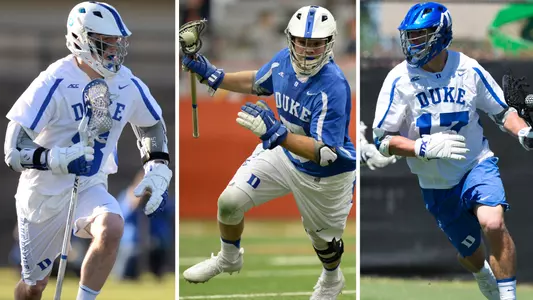 Duke Trio Named USILA Scholar All-Americans