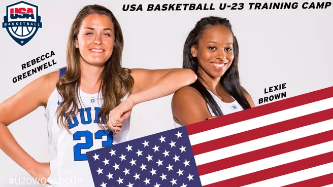 Brown, Greenwell Selected to USA Basketball U-23 Camp