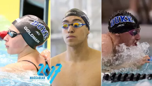 Blue Devil Swimmers Excel at Maccabiah Games