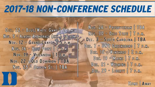 McCallie Announces 2017-18 Non-Conference Schedule