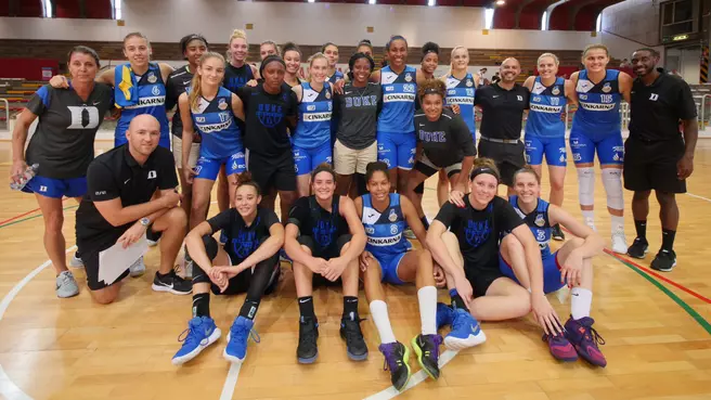 Blue Devils Fall to Celje in Final Contest in Italy