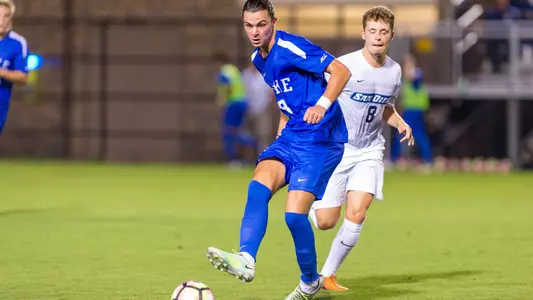 Duke Blanks UCF 2-0 in Season Opener