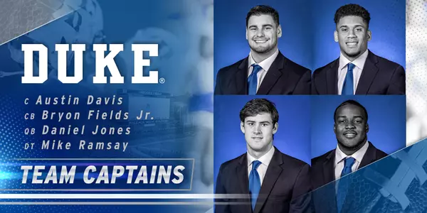 Duke Announces Football Captains
