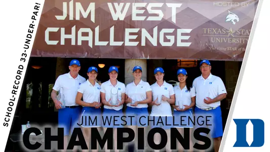 Maguire, Blue Devils Sweep Jim West Titles