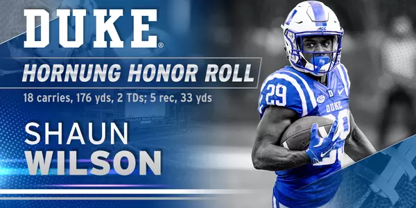 Wilson Named to Paul Hornung Award Weekly Honor Roll
