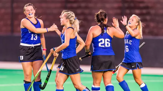 Field Hockey Moves to No. 2 Following 2-0 Weekend