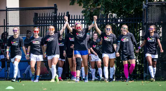 Looking Back at Women's Soccer's First Annual Pride Game