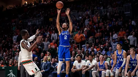 Trent's 30 Helps No. 5 Duke Rally Past Miami 83-75
