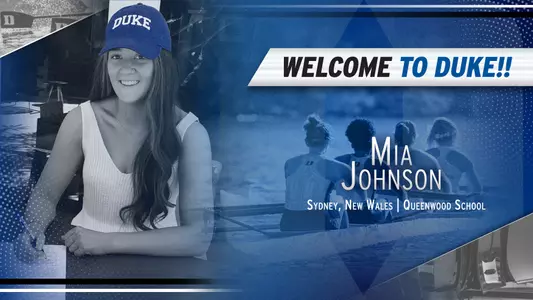 Duke Rowing Recruit Spotlight: Mia Johnson