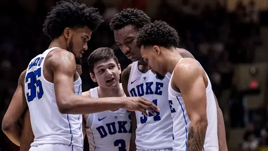 No. 4 Duke Hosts Notre Dame on Big Monday