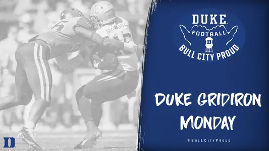 Duke Gridiron Monday: Oct. 15, 2018
