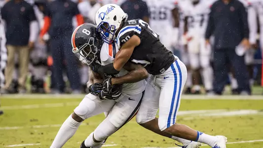 Duke Drops Contest to Virginia, 28-14