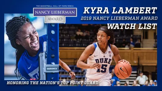 Lambert Selected to Nancy Lieberman Watch List