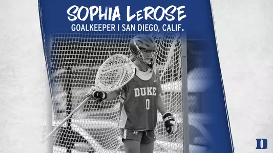 Women's Lacrosse Freshman Spotlight: Sophia LeRose