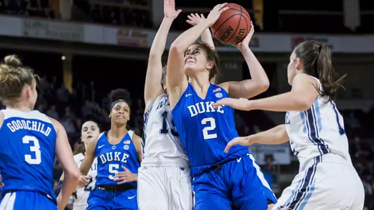 Duke Takes Down Maine, 66-63, on the Road