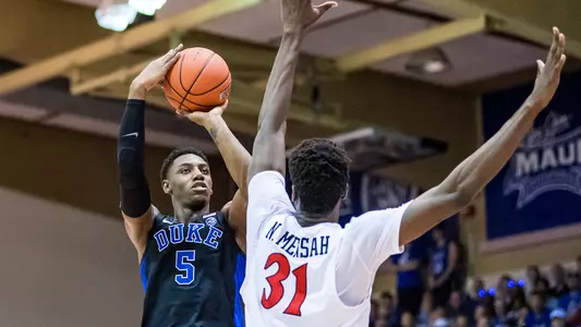 No. 1 Duke Runs Past San Diego State 90-64 in Maui