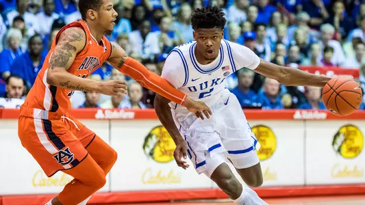 No. 1 Duke Outlasts No. 8 Auburn 78-72 in Maui