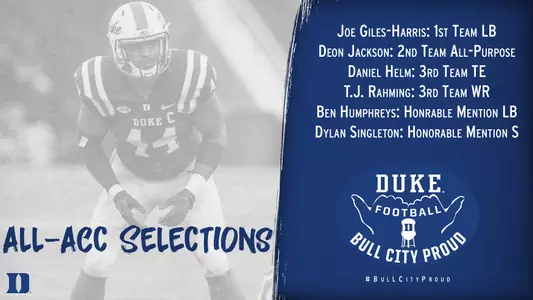 Six Blue Devils Earn All-ACC Honors