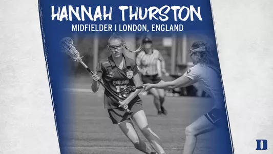 Women's Lacrosse Freshman Spotlight: Hannah Thurston