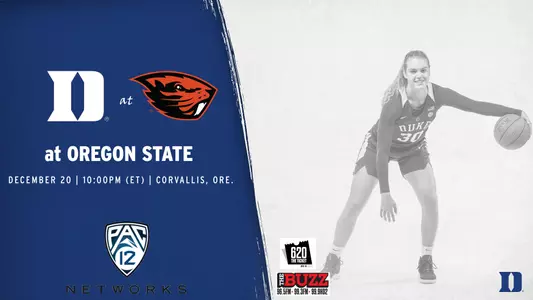 DWB Game Notes: Oregon St., Dec. 20, 10 PM, Pac-12