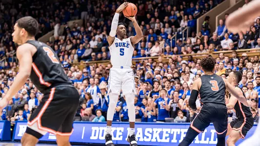 No. 2 Duke Runs Past Princeton, 101-50