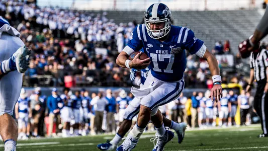 Jones, Duke Roll Past Temple in Independence Bowl