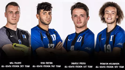Duke Places 4 on All-South Region Teams