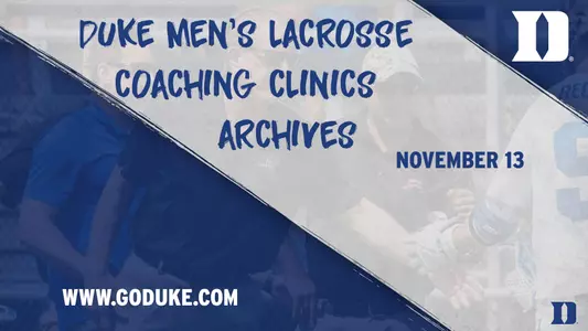 November Coaching Clinic Archive