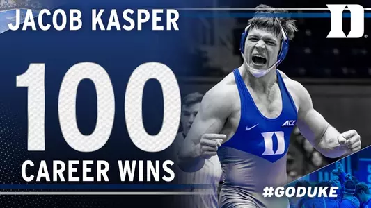 Kasper Picks Up Win 100; Duke Falls to UNC