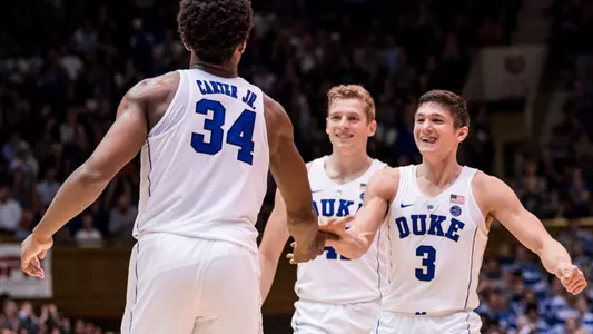 Allen, No. 5 Duke Rout Louisville, 82-56