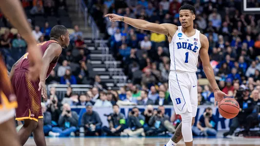 Duke Routs Iona 89-67, Breezes into Second Round
