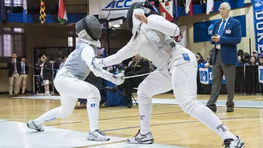 Blue Devils Hold 14th Through Day One at NCAAs