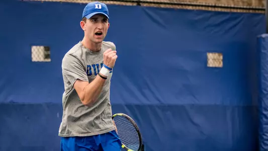 Sculley Clinches in Three as Duke Downs Virginia 4-3