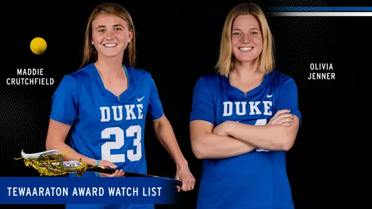 Crutchfield, Jenner Named to Tewaaraton Watch List