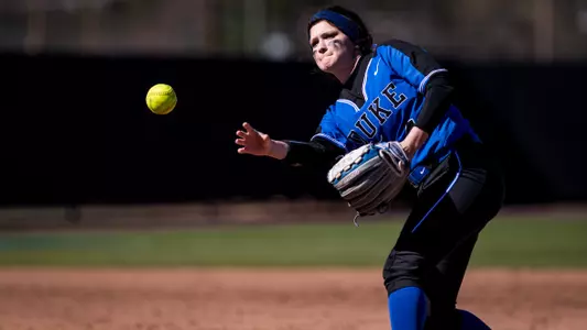 Duke Softball Opens ACC Play at North Carolina