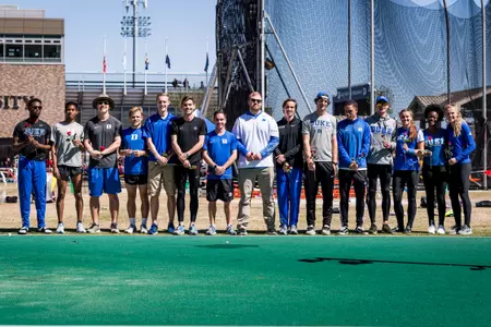 Blue Devils Win a Pair of Relays to End Duke Invite