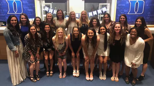 Softball Celebrates Inaugural Season at Team Banquet