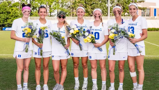 Blue Devils Sink Pirates, 21-8, on Senior Day