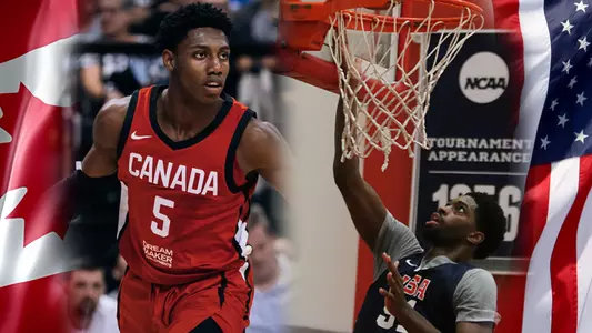 Jefferson, Barrett Wearing National Colors