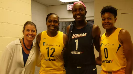 Blue Devil Staff Reconnect with Alumnae in Atlanta