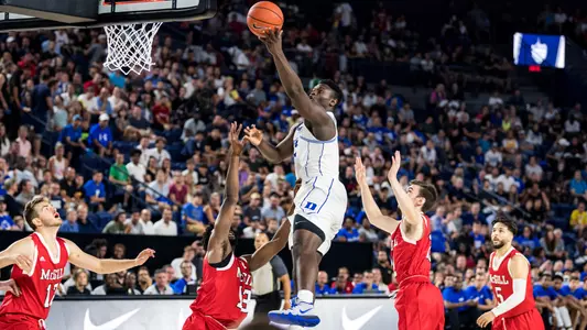 Duke Tops McGill 103-58 to Cap Unbeaten Canada Tour