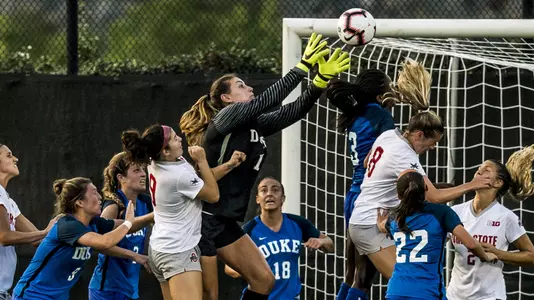 No. 11 Duke, No. 15 Georgetown Play to Scoreless Draw