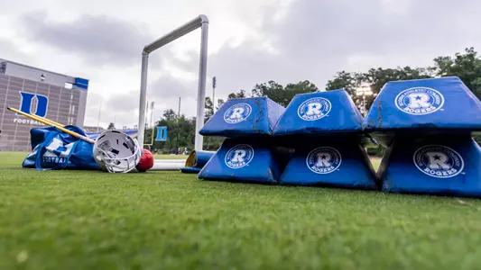 Duke Dons Shoulder Pads for Practice No. 3