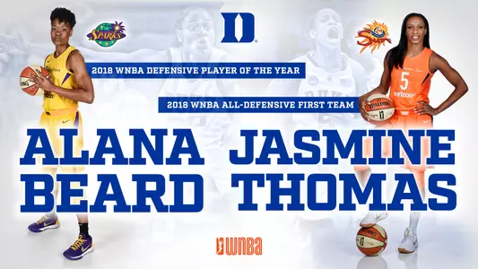 Beard Selected WNBA Defensive Player of the Year