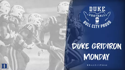 Duke Gridiron Monday: Sept. 3, 2018