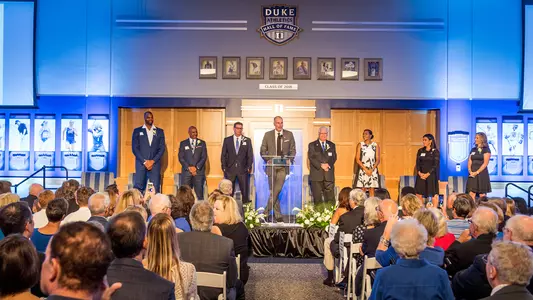 Duke Athletics Enshrines Eight Into Hall of Fame