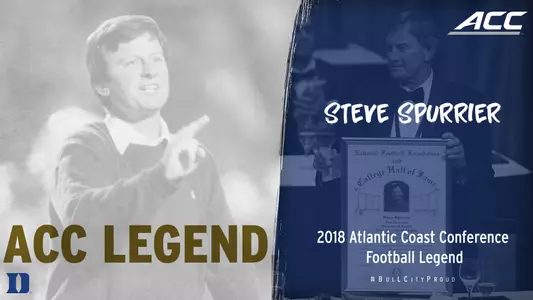 Spurrier Named to 2018 ACC Legends Class