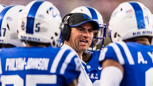 Wide Receiver Coach Gerad Parker Gets His Unit Ready