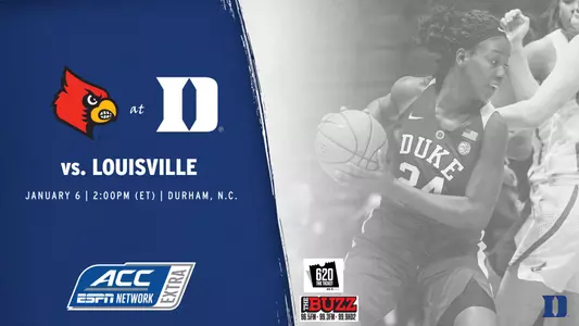 DWB Game Notes: Louisville, Jan. 6, 2 PM, ACCNExtra