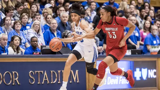 Blue Devils Fall in ACC Home Opener Sunday Against No. 3 Louisville